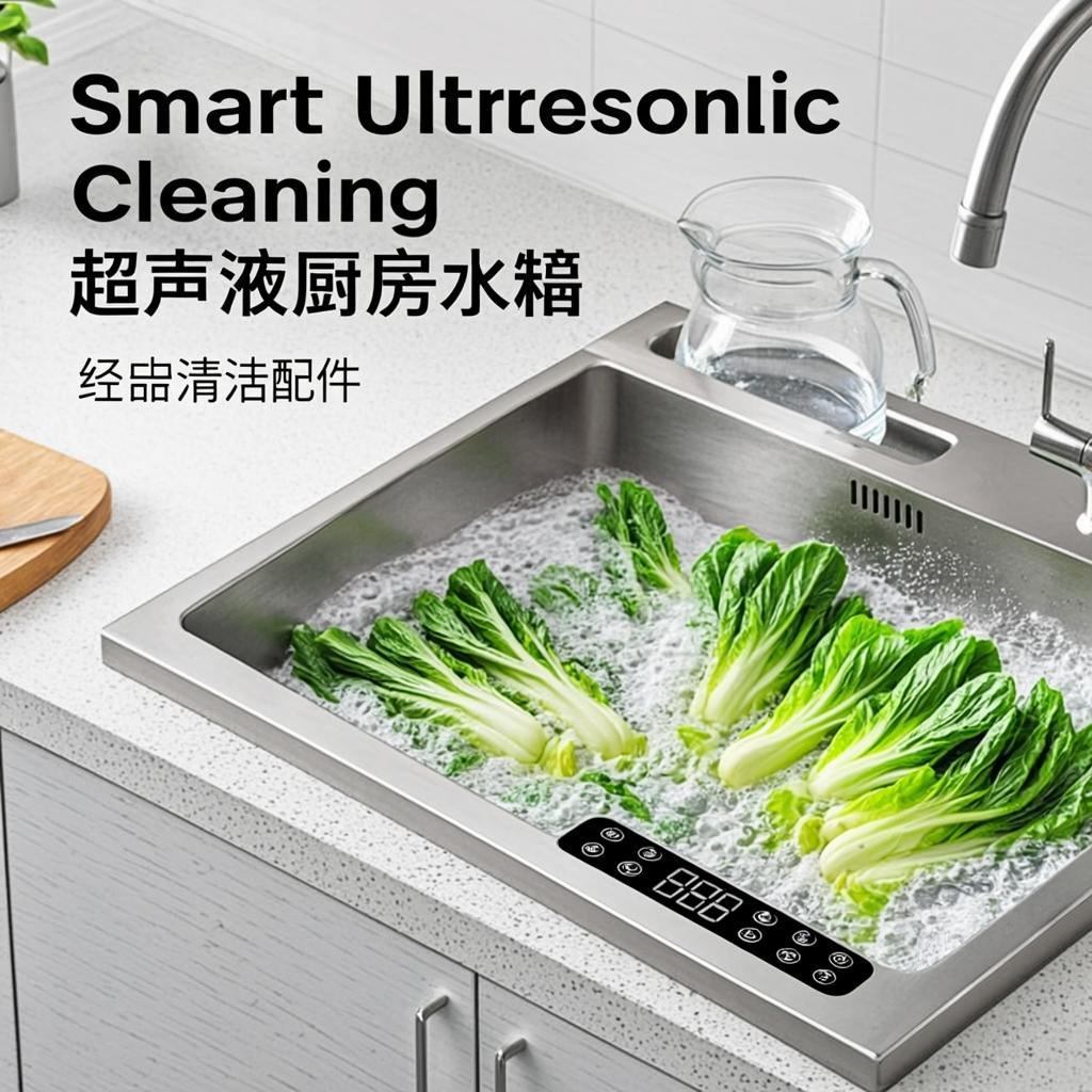 practical kitchen cleaning sink smart multifunction