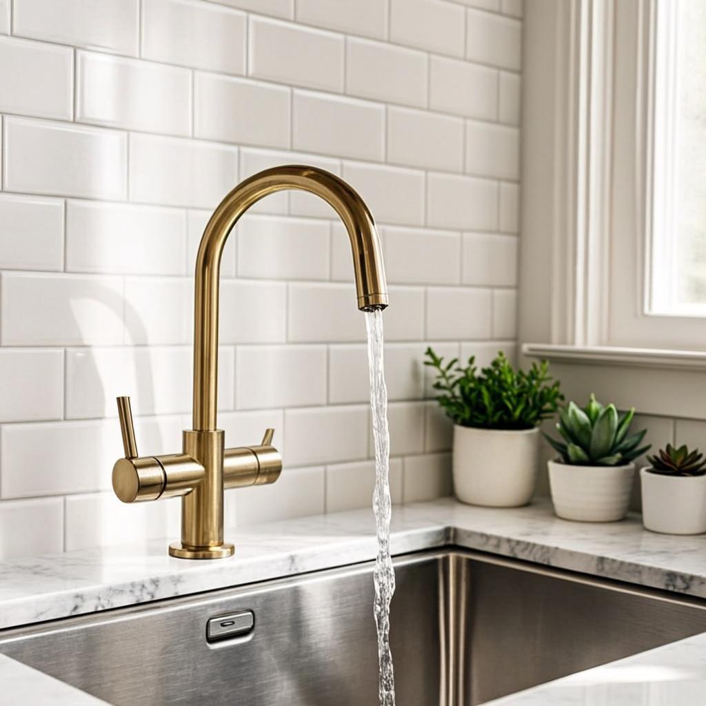 premium grade stainless sink modern kitchen lifestyle