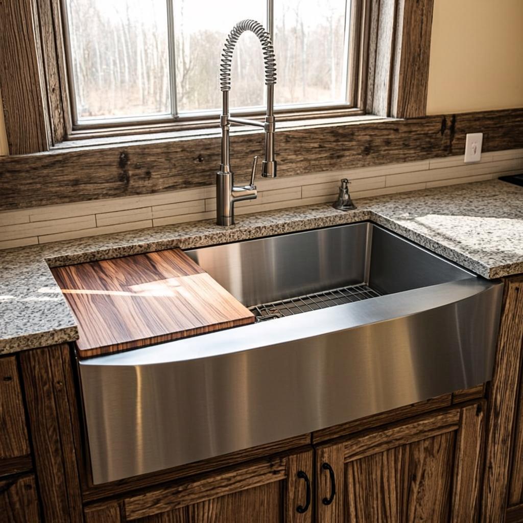 premium household kitchen sink farmhouse apron