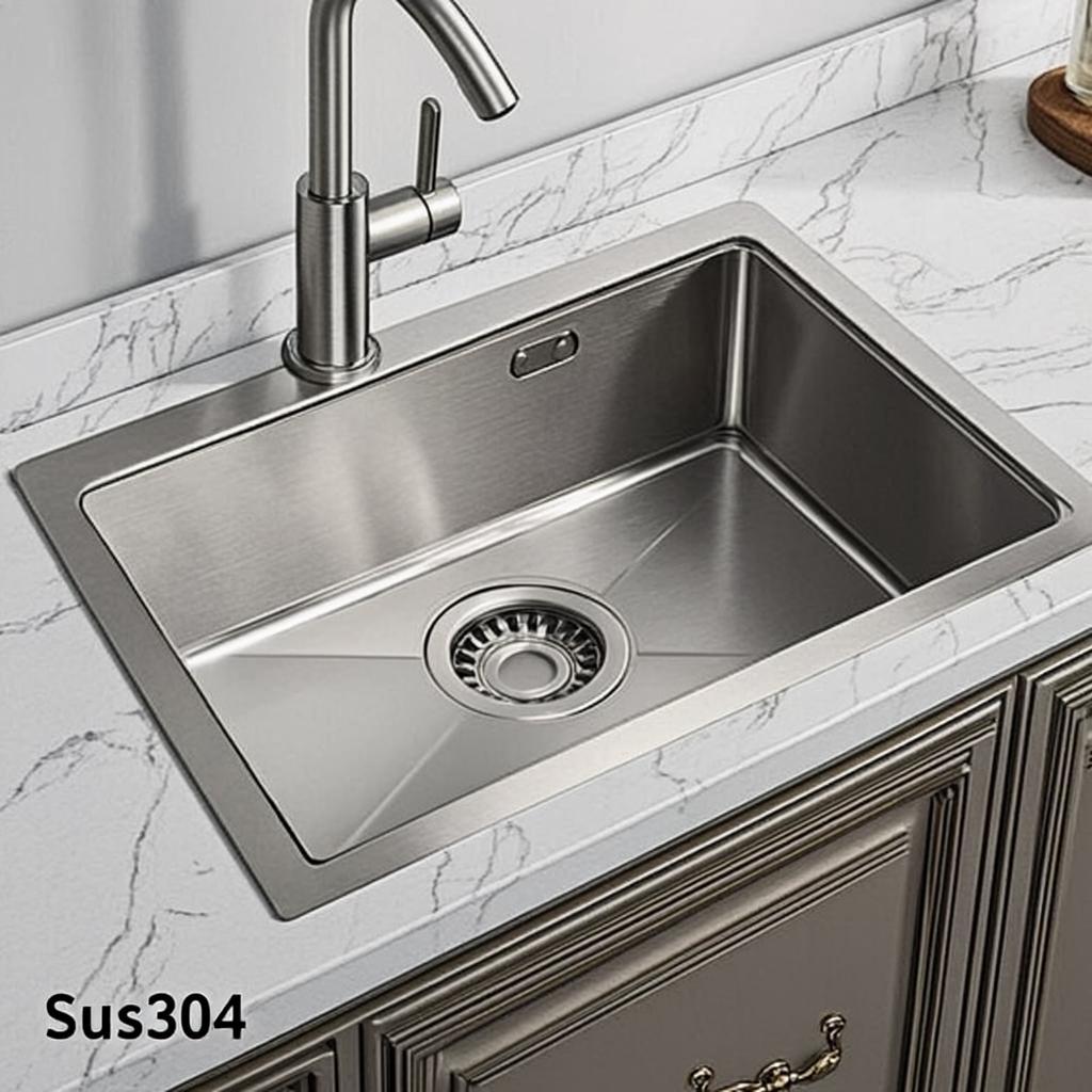 premium kitchen sink minimal industrial