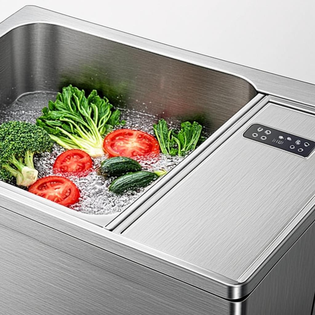 pressed stainless steel sink smart multifunction