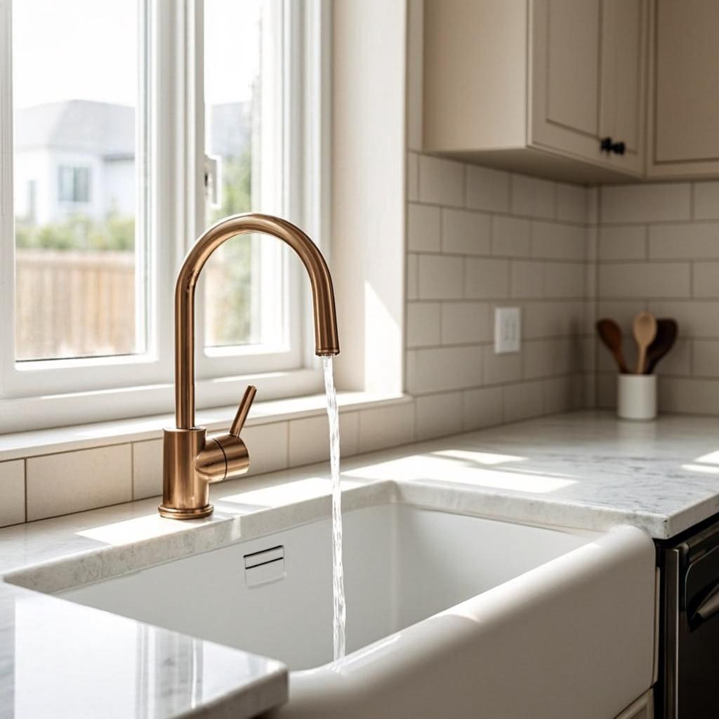 residential kitchen sink modern kitchen lifestyle