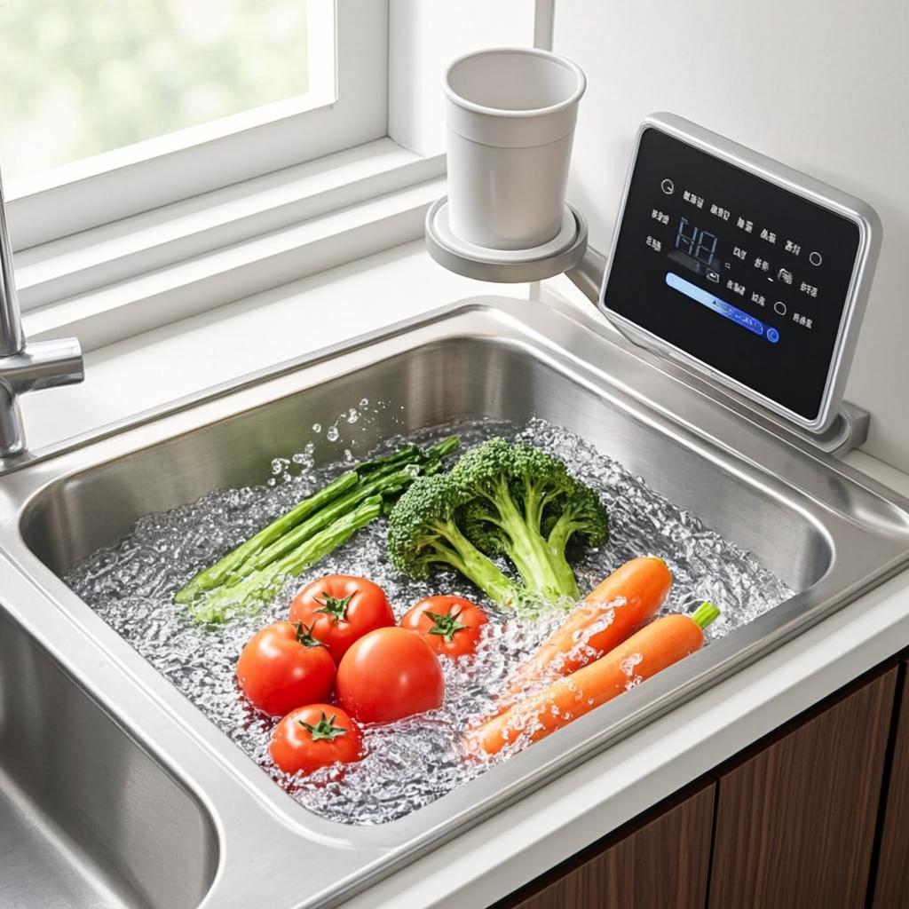 residential kitchen wash basin smart multifunction