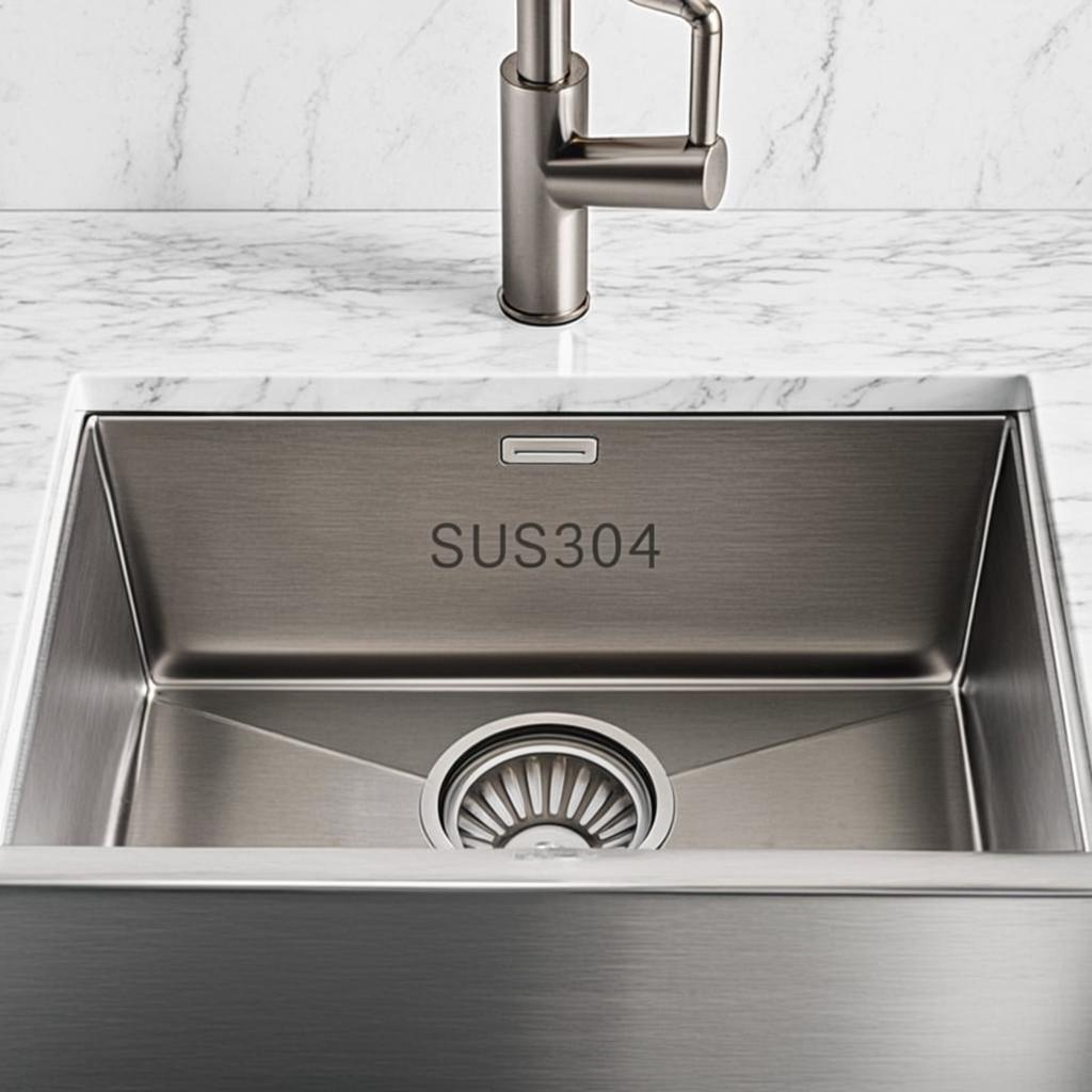 single bowl kitchen sink minimal industrial