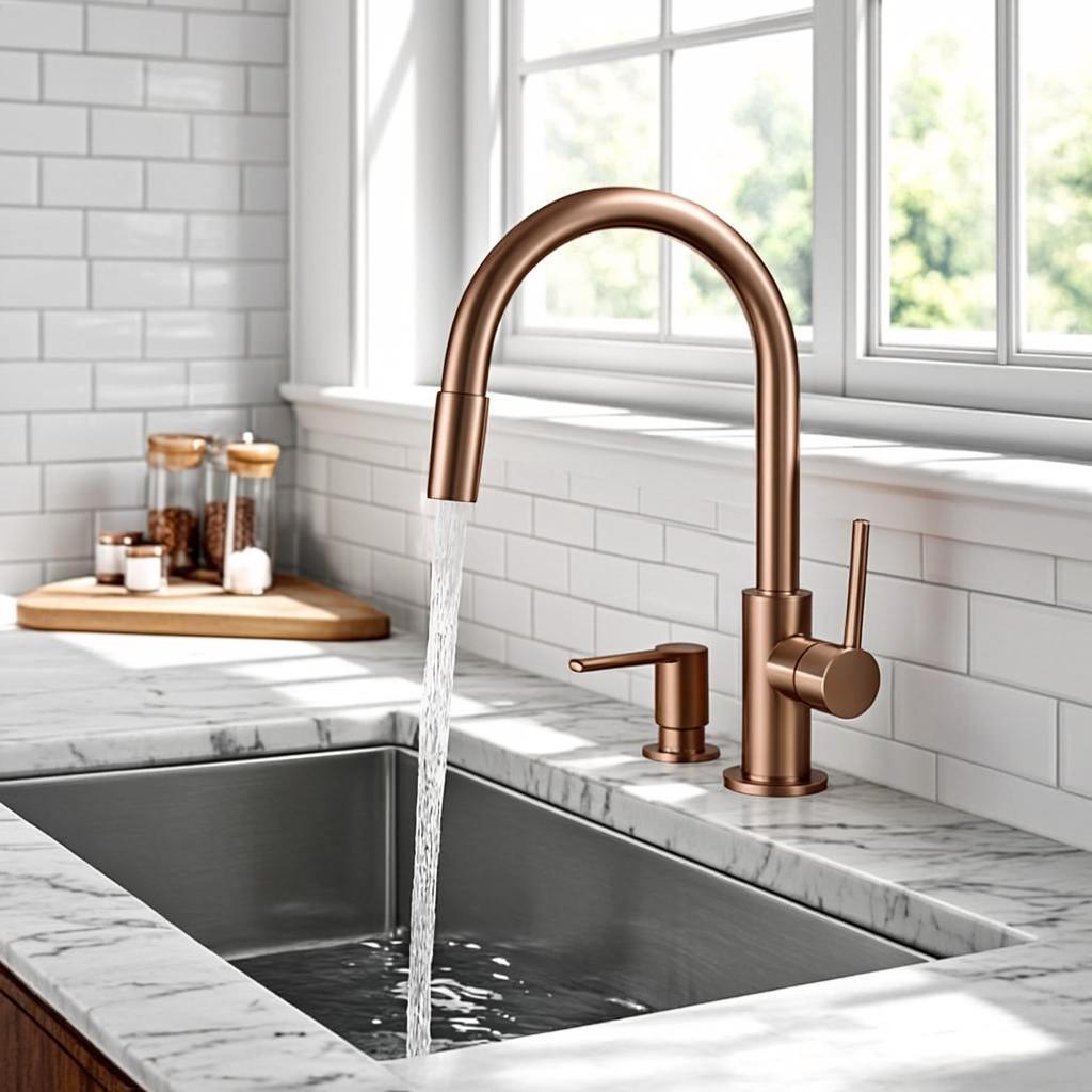 single bowl undermount sink modern kitchen lifestyle