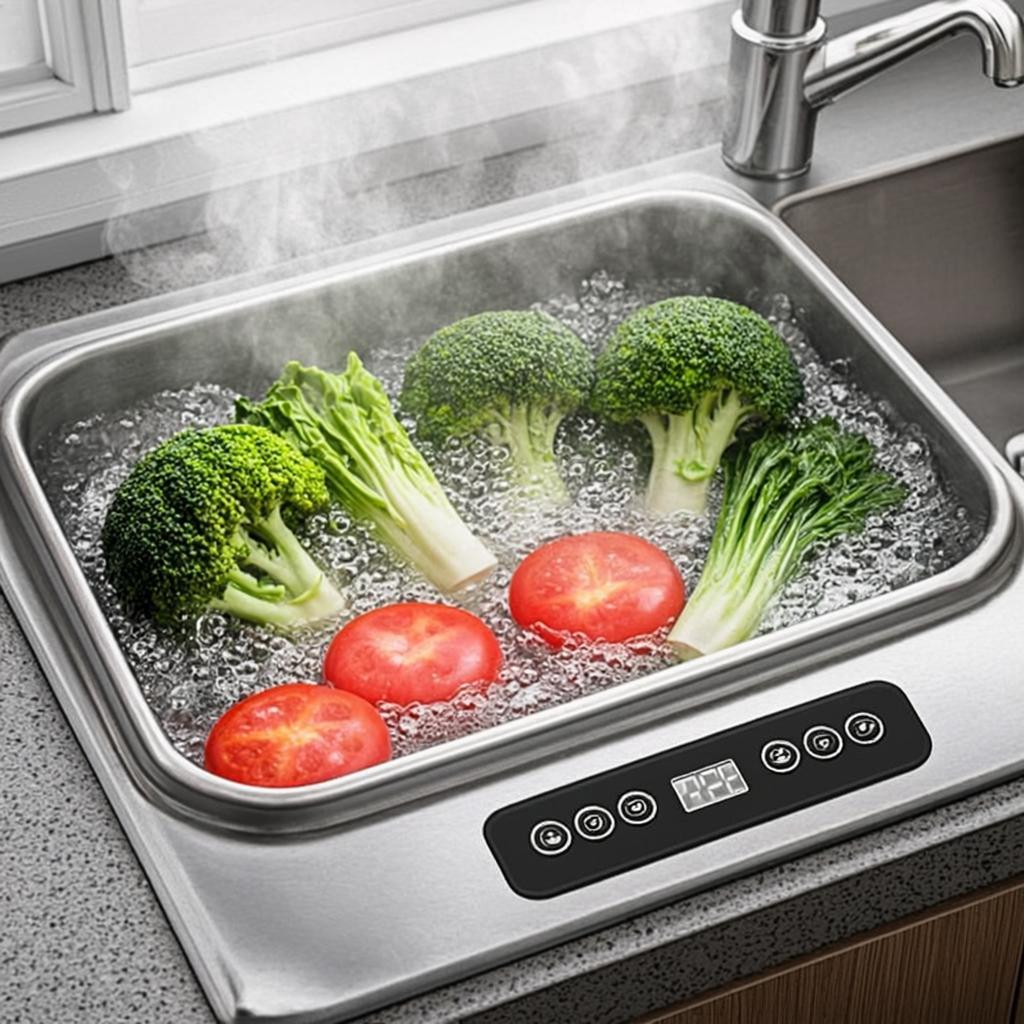 sink with sliding accessories smart multifunction