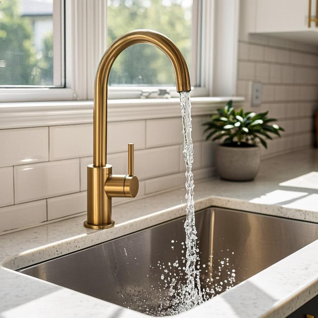 stainless steel sink basin unit modern kitchen lifestyle