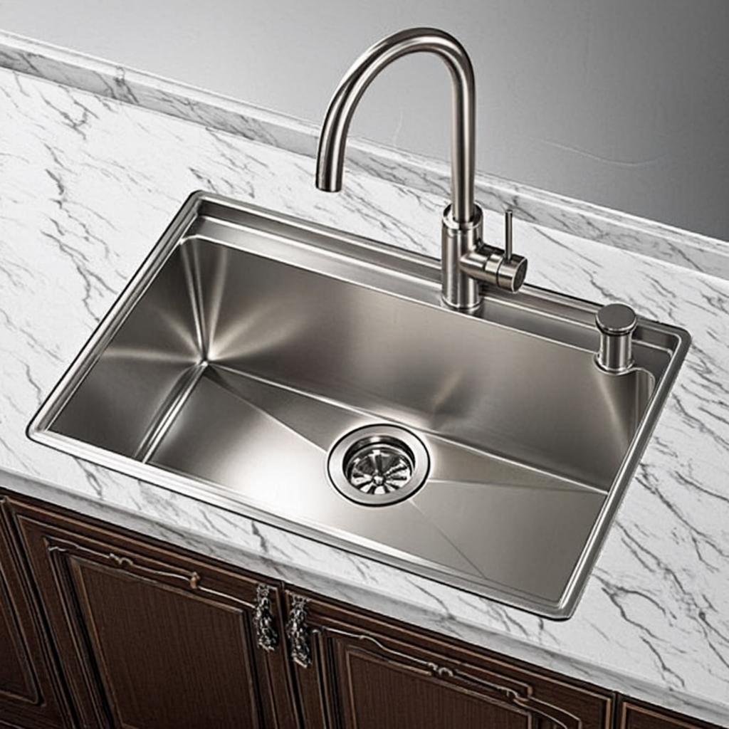 stainless steel sink manufacturer minimal industrial