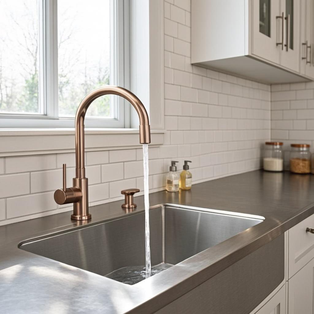 stainless utility kitchen basin modern kitchen lifestyle