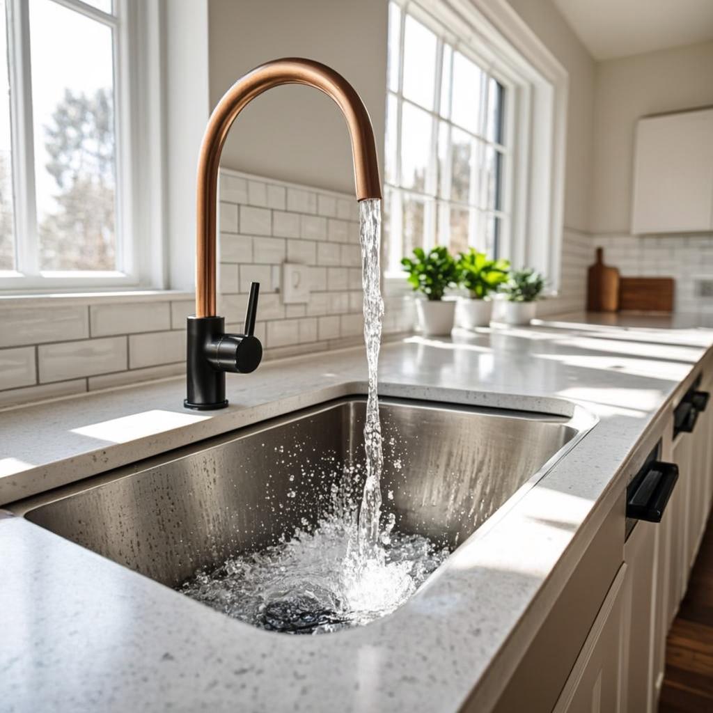 stylish stainless kitchen basin modern kitchen lifestyle