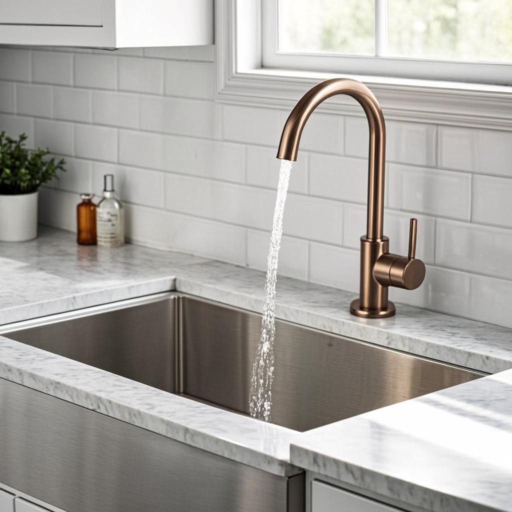 thick gauge kitchen basin modern kitchen lifestyle