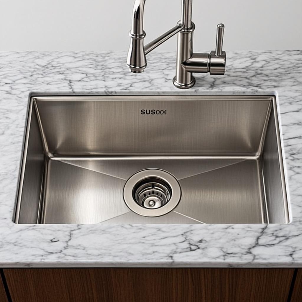 top mount kitchen sink minimal industrial