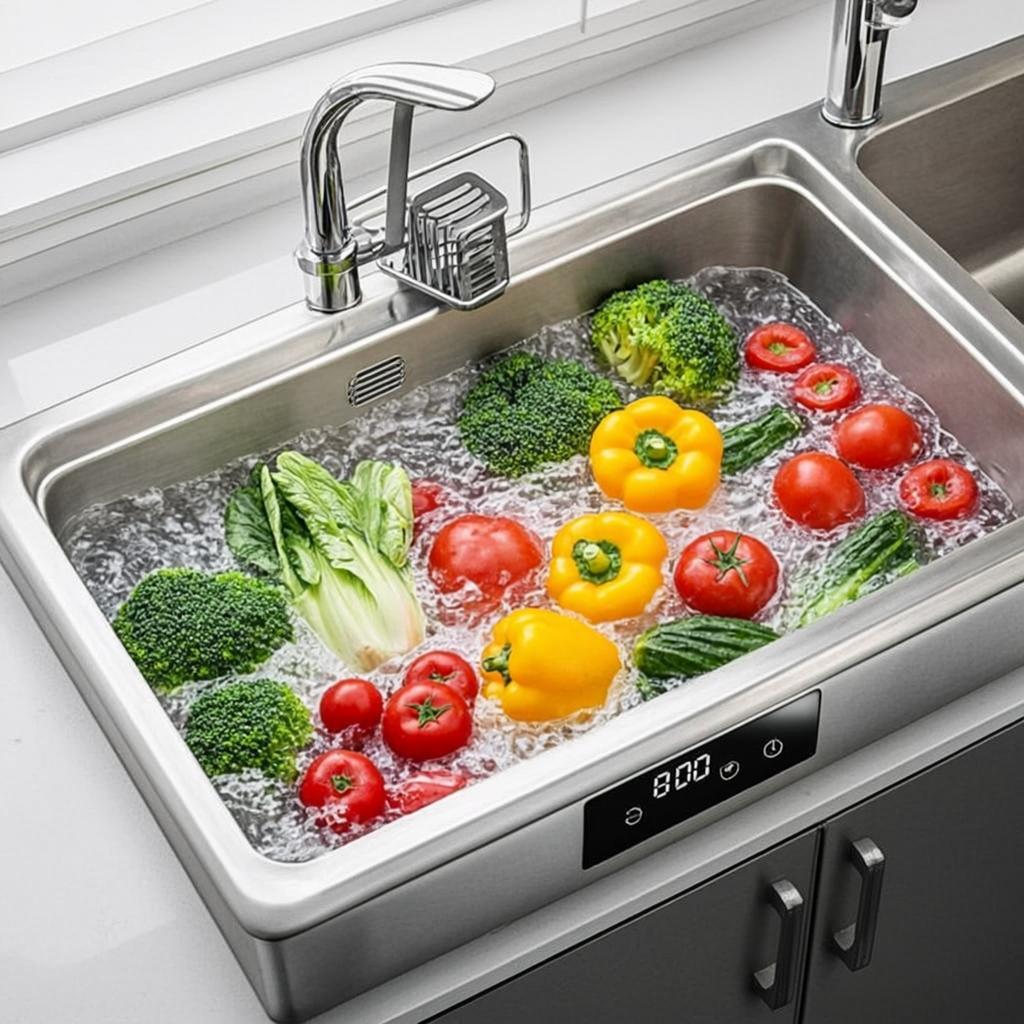 ultrasonic cleaning sink smart multifunction
