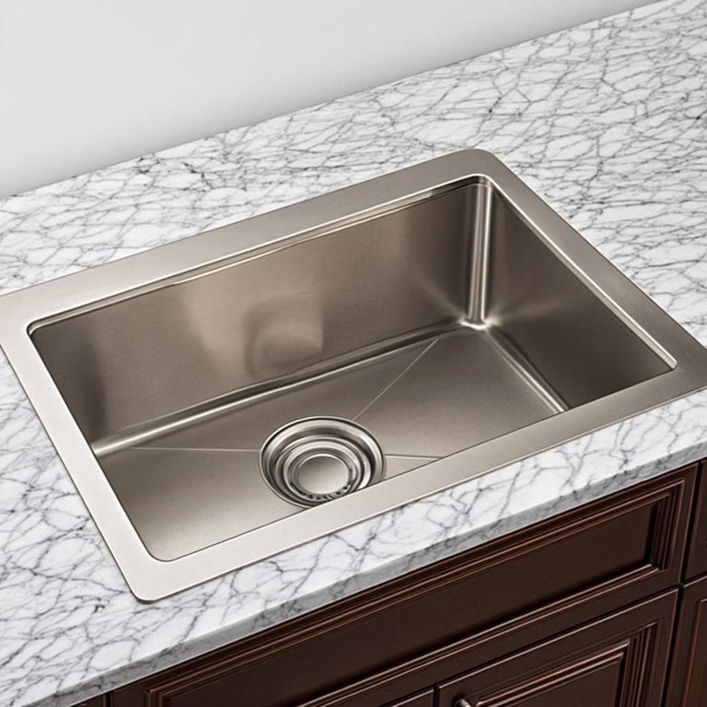 ultrasonic kitchen sink minimal industrial