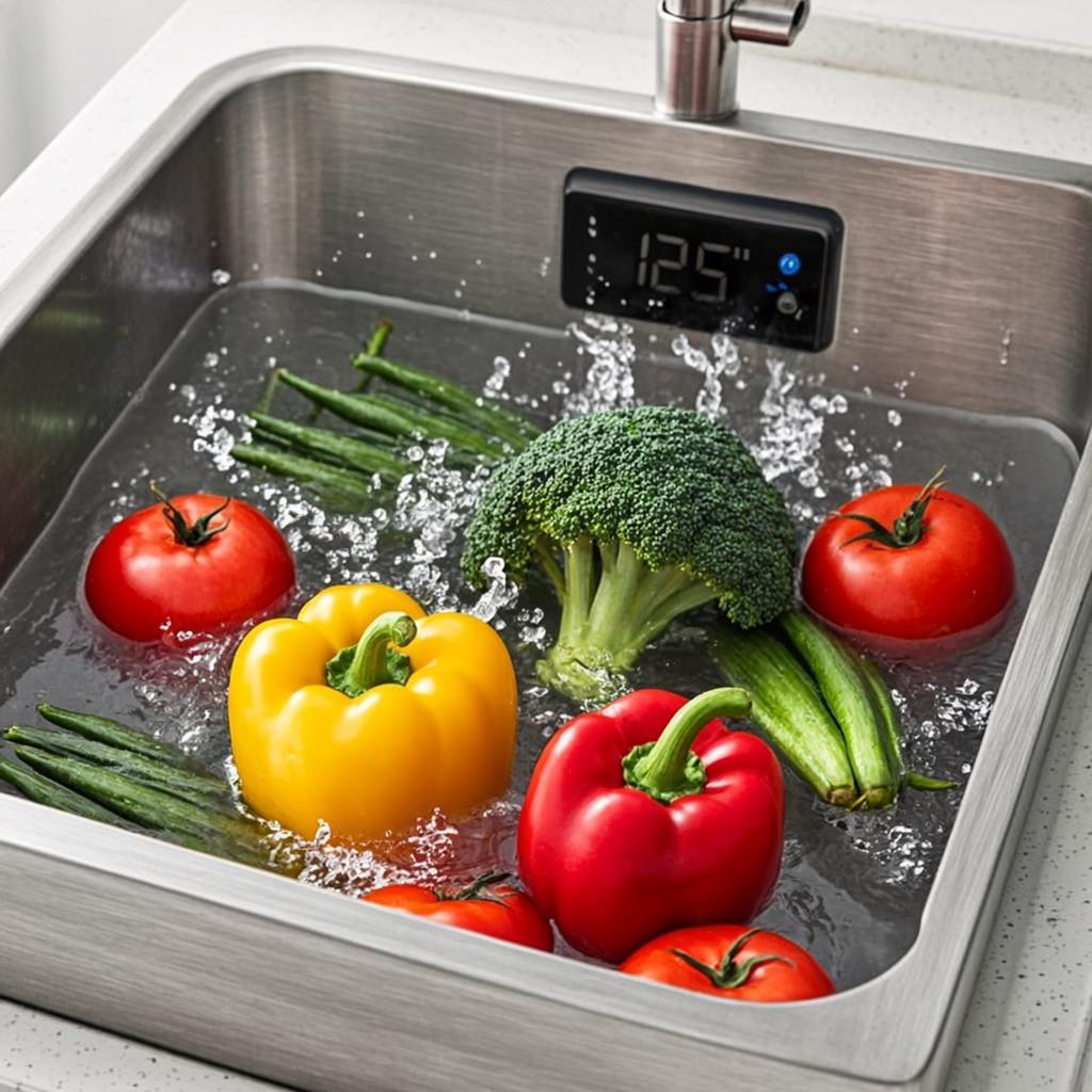 ultrasonic kitchen sink smart multifunction