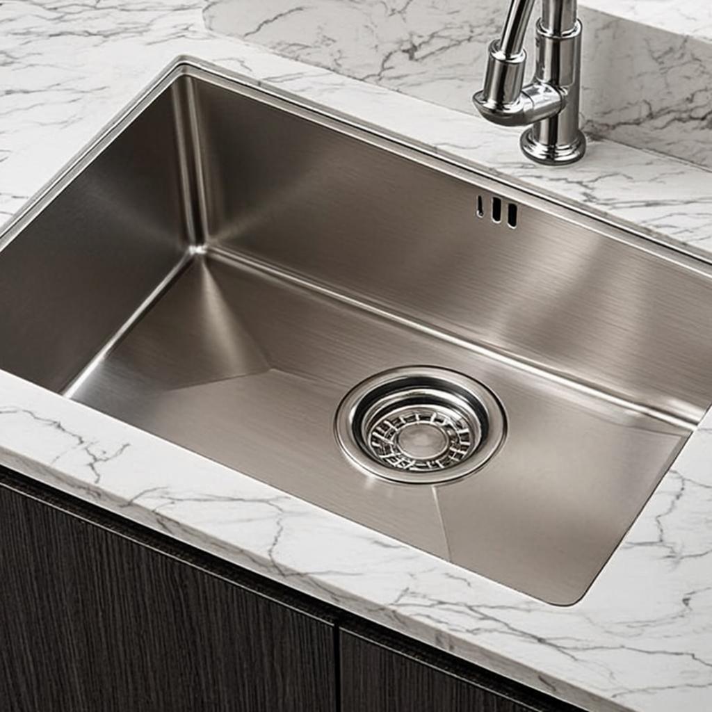 undermount kitchen sink minimal industrial