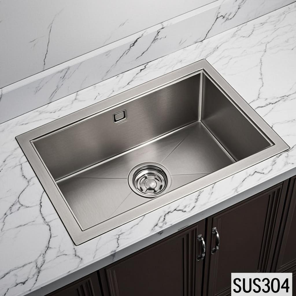 undermount workstation sink minimal industrial